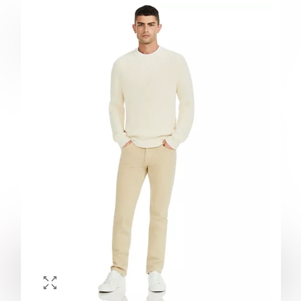 NWT Sandro Cream Sweater for Men
